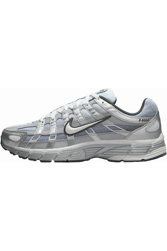 Men's Nike P-6000 Metallic Silver/Summit White (IH4465 095) - 4.5