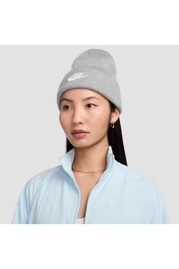 Men's Nike Peak Futura Beanie Color: Gray Heather Size: N/A