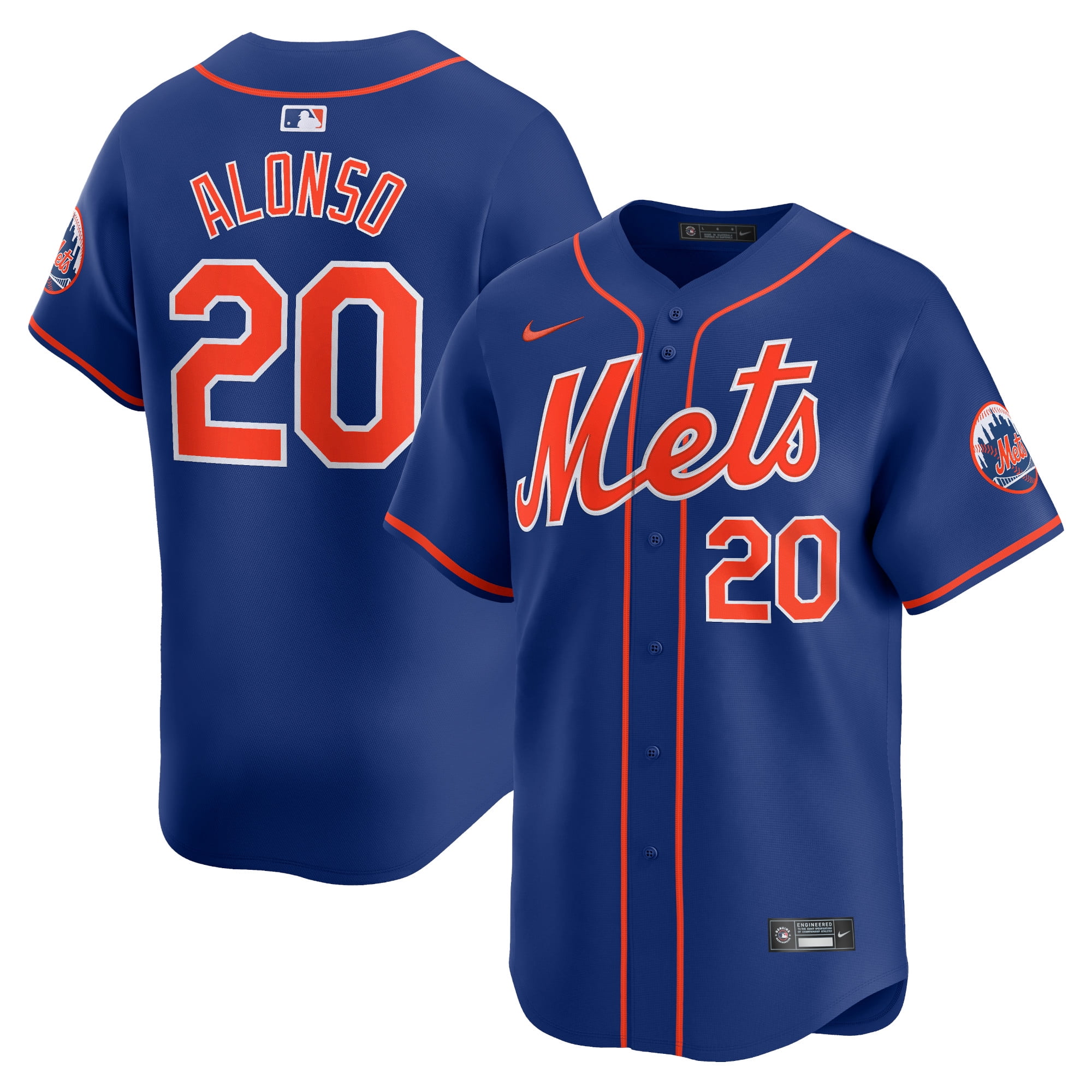 Men's Nike Pete Alonso Royal New York Mets Alternate Limited