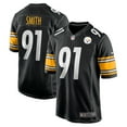 thumbnail image 1 of Men's Nike Preston Smith  Black Pittsburgh Steelers  Game Jersey, 1 of 3