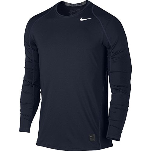 Men's Nike Pro Cool Top Obsidian/Dark Grey/White Size Medium