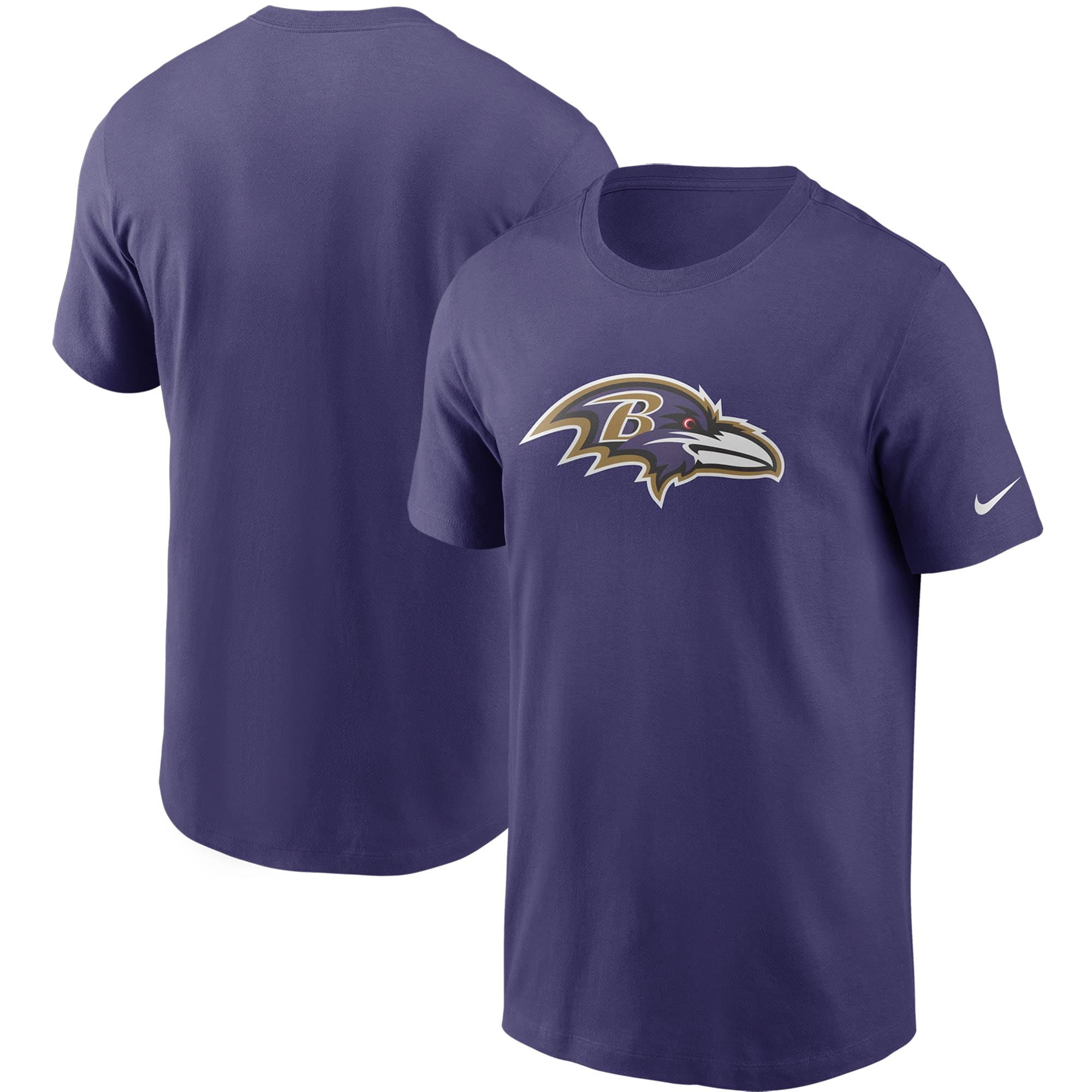 Men's Nike Purple Baltimore Ravens Primary Logo T-Shirt - Walmart.com