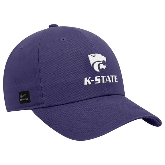 Men's Nike Purple Kansas State Wildcats 2025 On-Field Club Adjustable Hat