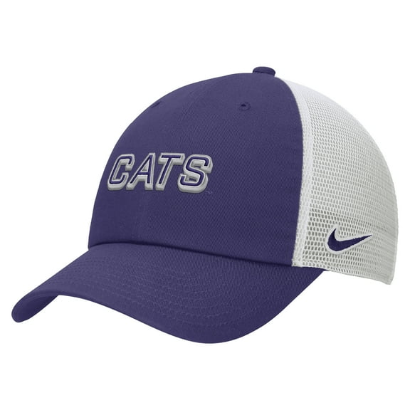 Men's Nike Purple Kansas State Wildcats On-Field Club Adjustable Trucker Hat