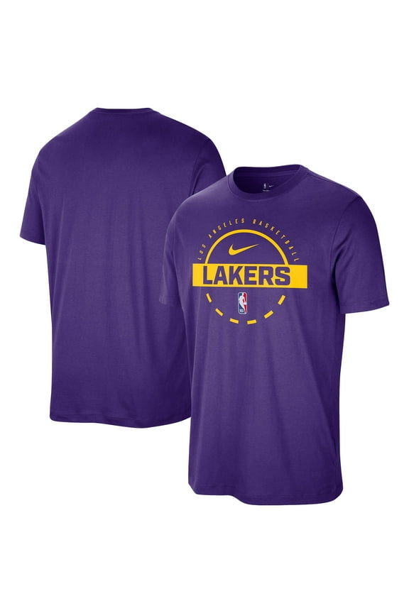 Men's Nike Purple Los Angeles Lakers Authentic Practice T-Shirt