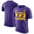 thumbnail image 1 of Men's-Nike Purple Los Angeles Lakers Courtside This Is Our Year T-Shirt, 1 of 3