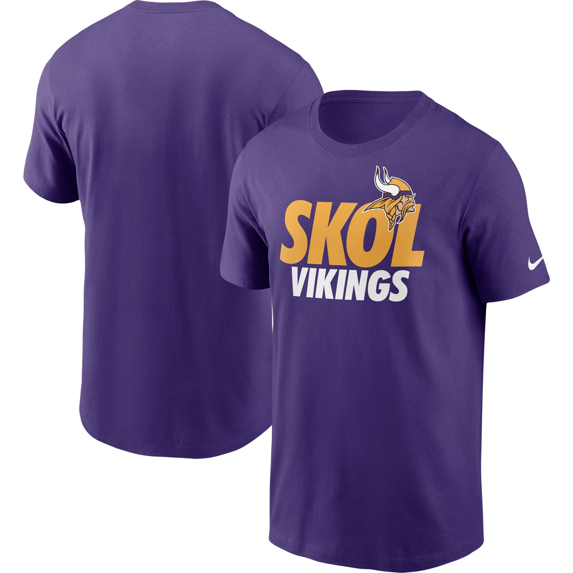 Men's Nike Purple Minnesota Vikings Hometown Collection Skol T