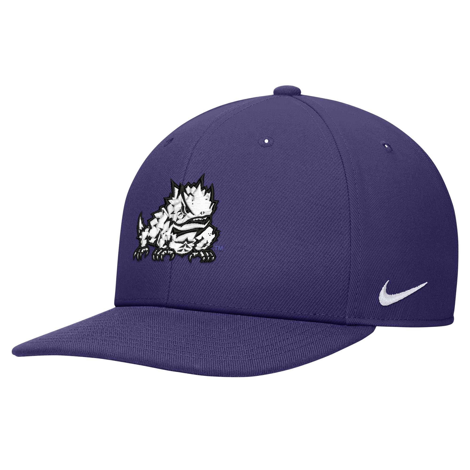 Men s Nike Purple TCU Horned Frogs Pro Snapback Hat Walmart