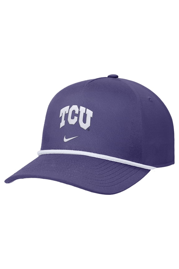 Men's Nike Purple TCU Horned Frogs Rise Adjustable Hat