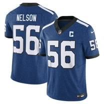 Men's Nike Quenton Nelson Blue Indianapolis Colts Vapor F.U.S.E. Limited Jersey