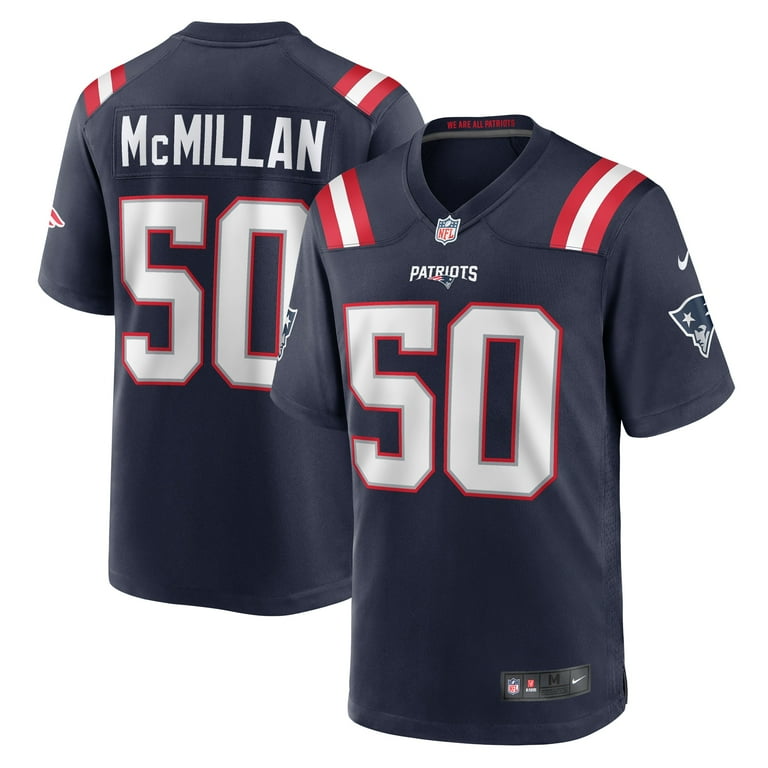 Men's Nike Raekwon McMillan Navy New England Patriots Home Game