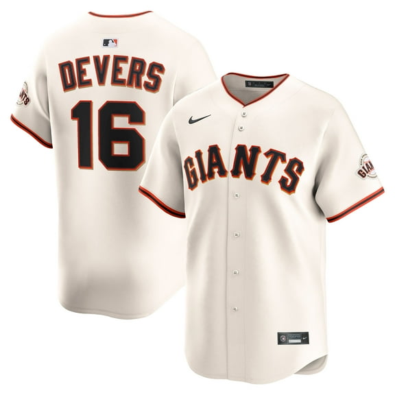 Men's Nike Rafael Devers Cream San Francisco Giants Home Limited Player Jersey