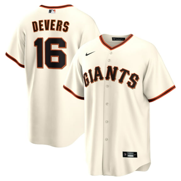 Men's Nike Rafael Devers White San Francisco Giants Home Replica Player Jersey