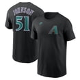 thumbnail image 1 of Men's Nike Randy Johnson Black Arizona Diamondbacks Fuse Name & Number T-Shirt, 1 of 3
