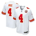 thumbnail image 1 of Men's Nike Rashee Rice  White Kansas City Chiefs  Game Jersey, 1 of 3