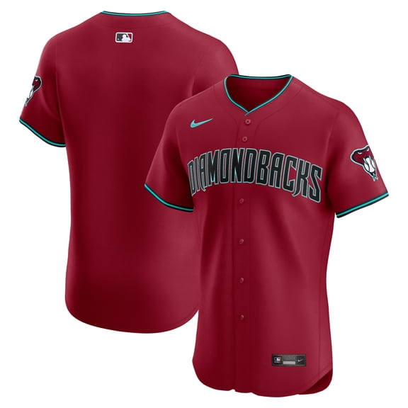Men's Nike Red Arizona Diamondbacks Alternate 2 Elite Jersey