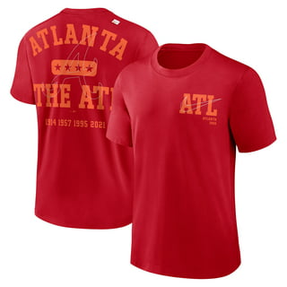 Men's Nike Red Atlanta Braves Authentic Collection Game Raglan