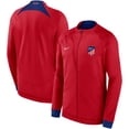 thumbnail image 1 of Men's Nike Red Atletico de Madrid Academy Pro Anthem Fitted Raglan Performance Full-Zip Jacket, 1 of 3