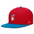 thumbnail image 1 of Men's Nike  Red/Blue Miami Marlins City Connect Patch Performance Fitted Hat, 1 of 4