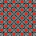thumbnail image 1 of Ahgly Company Machine Washable Indoor Square Transitional Dark Goldray Area Rugs, 3' Square, 1 of 7