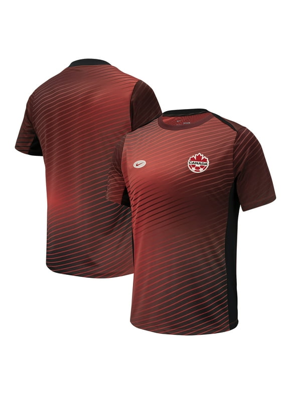 Men's Nike Red Canada Soccer 2024 Pre-Match Top