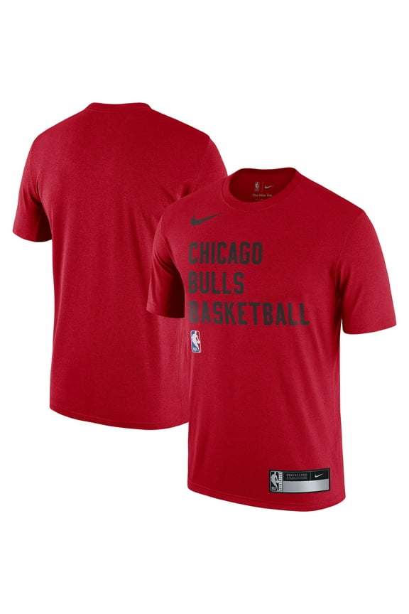 Men's Nike Red Chicago Bulls 2023/24 Sideline Legend Performance Practice T-Shirt