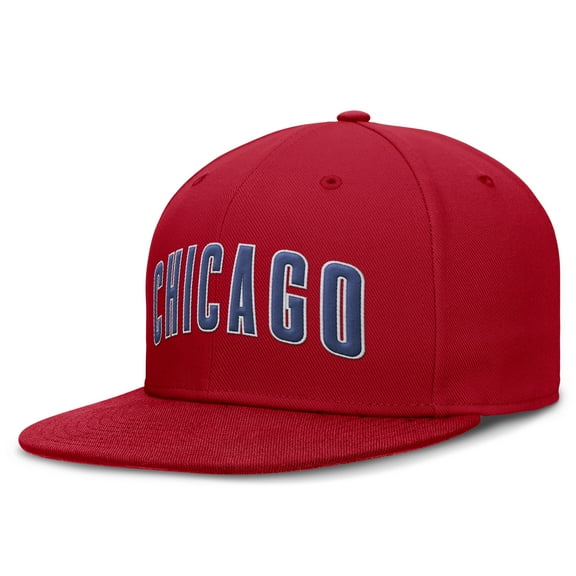 Men's Nike Red Chicago Cubs True Dri-FIT Fitted Hat