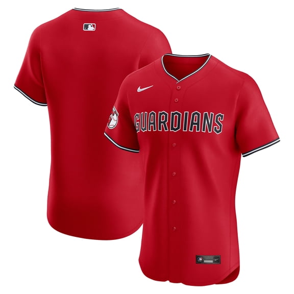 Men's Nike Red Cleveland Guardians Alternate Elite Jersey