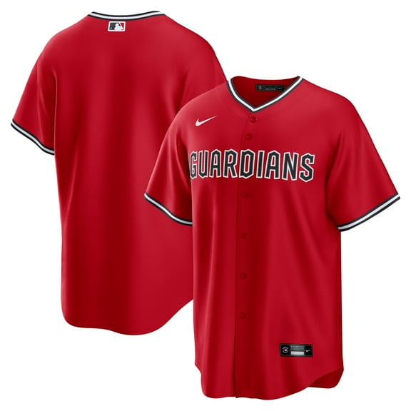 Men's Nike  Red Cleveland Guardians Alternate 2 Replica Jersey