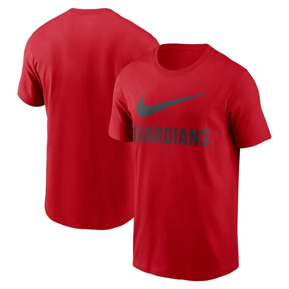 Men's Nike Red Cleveland Guardians Swoosh T-Shirt