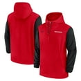 thumbnail image 1 of Men's Nike Red Georgia Bulldogs 2024 Sideline Pregame Player Half-Zip Hoodie, 1 of 3