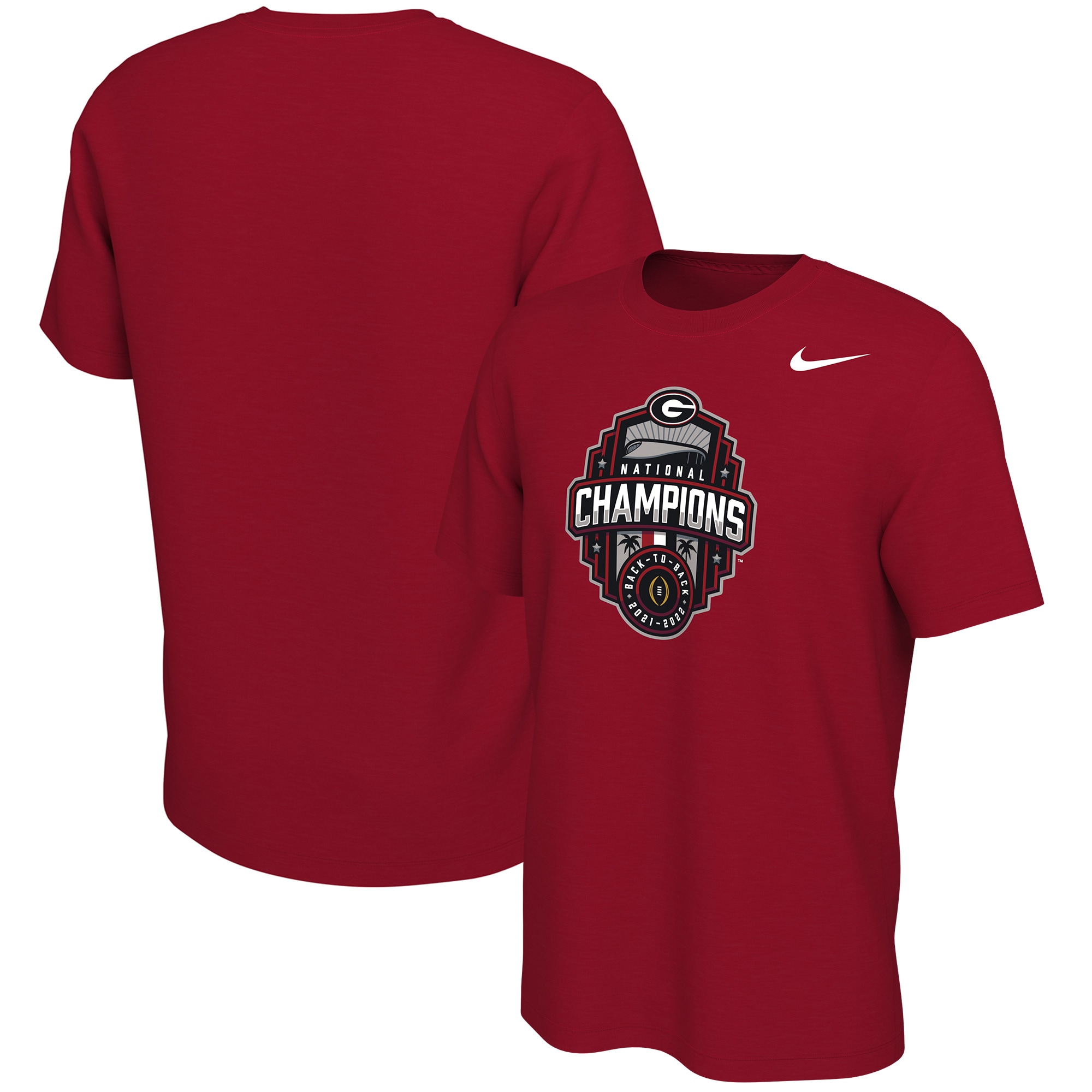 Men s Nike Red Georgia Bulldogs College Football Playoff 2022 National men-s-nike-red-georgia-bulldogs-college-football-playoff-2022-national