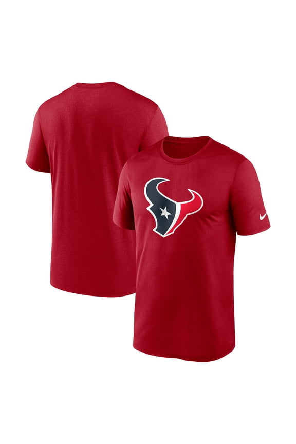 Men's Nike Red Houston Texans Primetime Legend Logo Performance T-Shirt