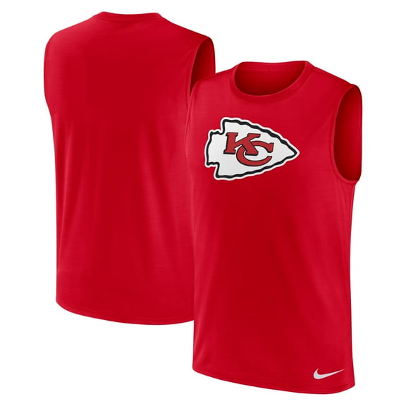 Men's Nike Red Kansas City Chiefs Blitz Legend Dri-FIT Muscle Tank Top