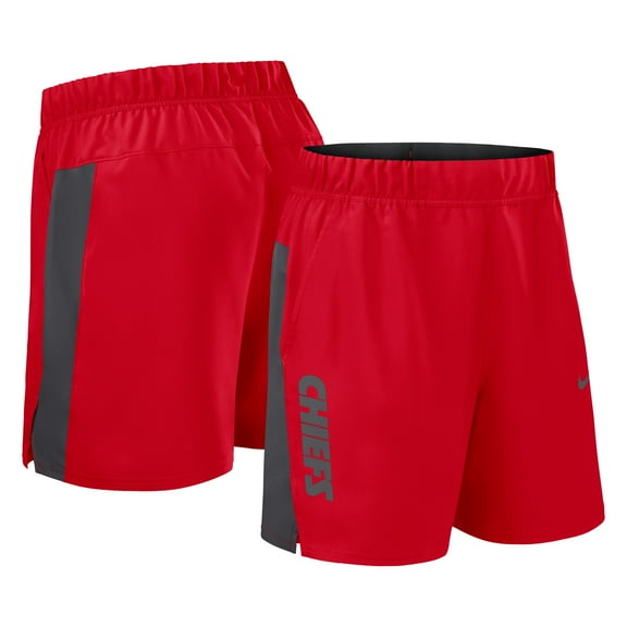 Men's Nike Red Kansas City Chiefs Woven Victory Dri-FIT Shorts