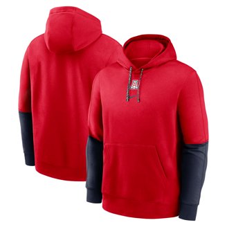 Blue 84 Men's Arizona Wildcats Quarter Zip Fleece Pullover - Grey, Large, Officially Licensed