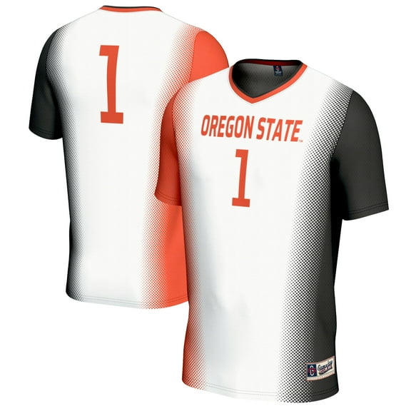 Unisex GameDay Greats #1 White Oregon State Beavers Women's Soccer Fashion Jersey