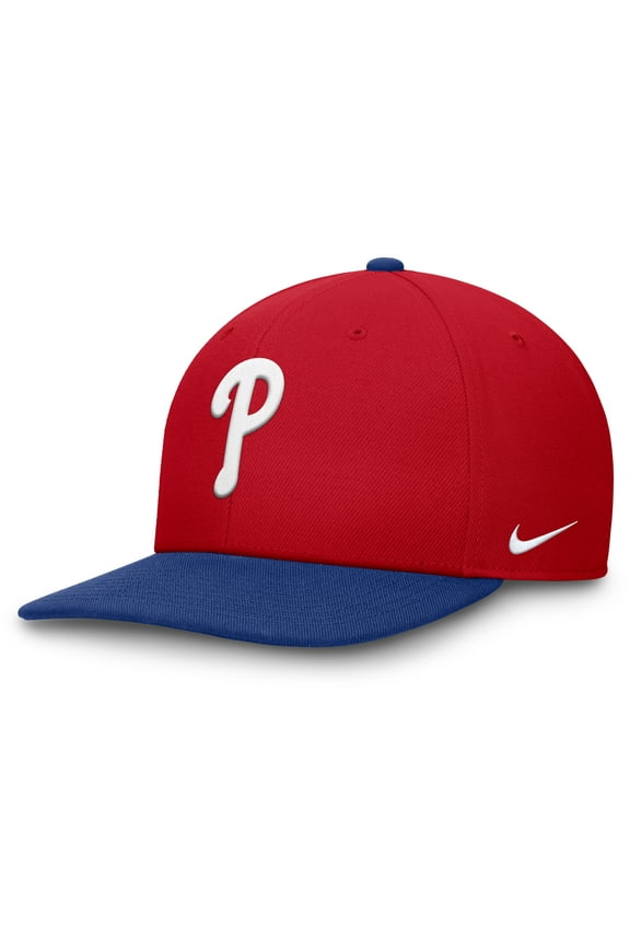 Men's Nike Red/Royal Philadelphia Phillies Pro Performance Snapback Hat