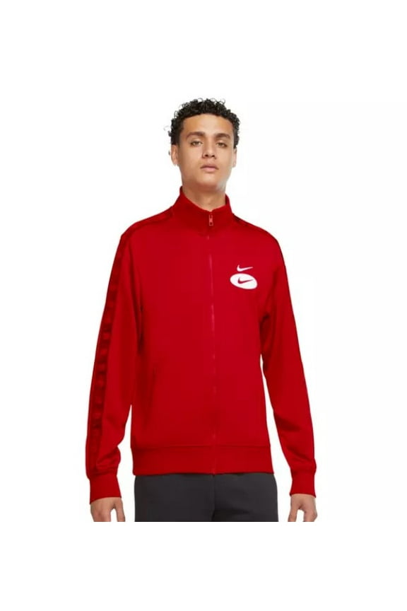 Men's Nike Red Sportswear Swoosh League Logo Track Jacket (DM5473 657) - XS