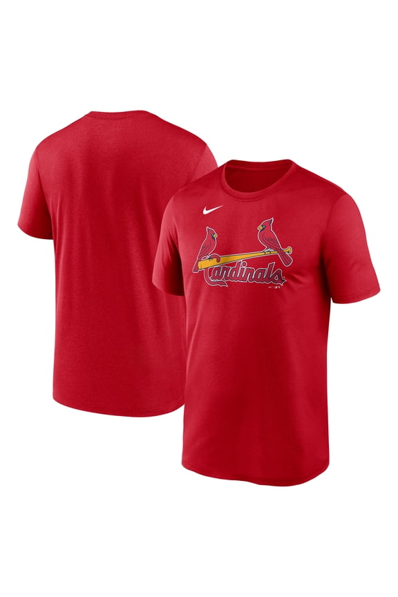 Men's Nike Red St. Louis Cardinals Legend Fuse Wordmark T-Shirt