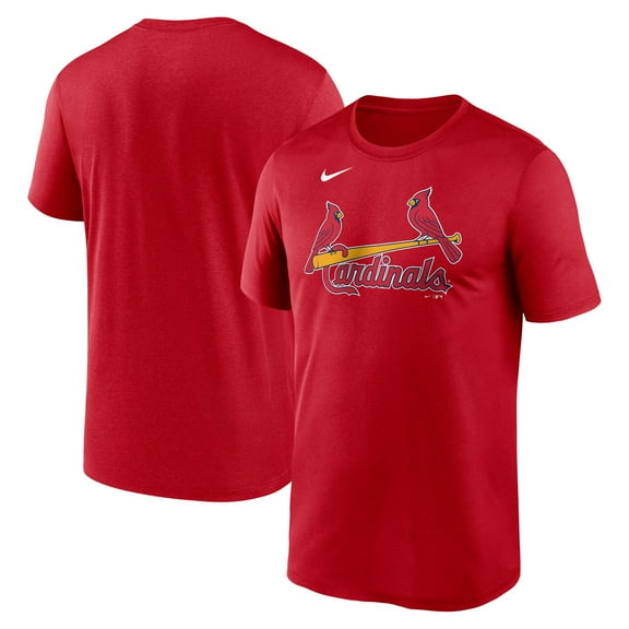Men's Nike Red St. Louis Cardinals Legend Fuse Wordmark T-Shirt