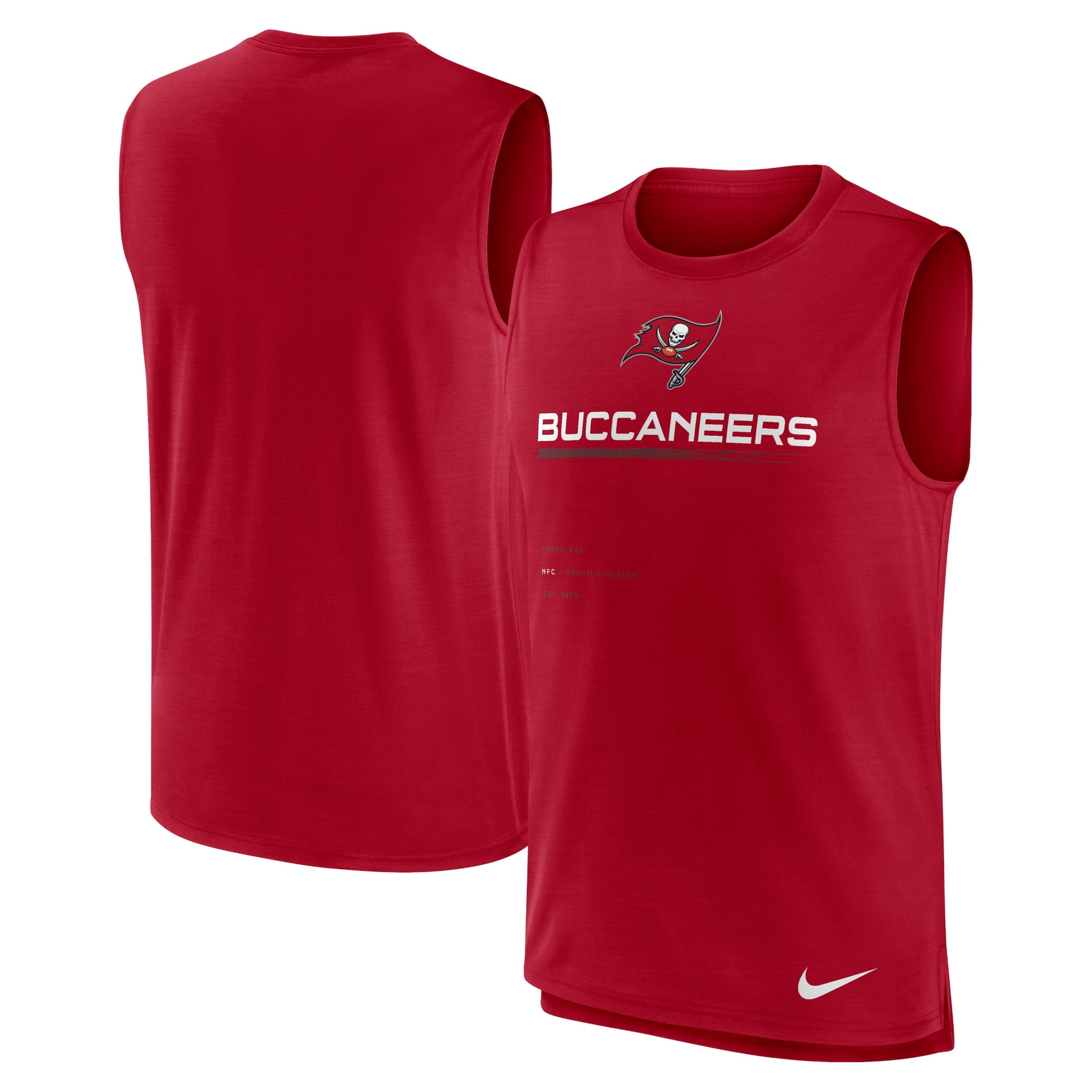 Black and red nike tank top best sale
