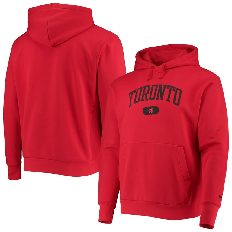 Toronto raptors red hoodie top