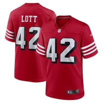 Men's Nike Ronnie Lott Scarlet San Francisco 49ers Retired Player Alternate Game Jersey