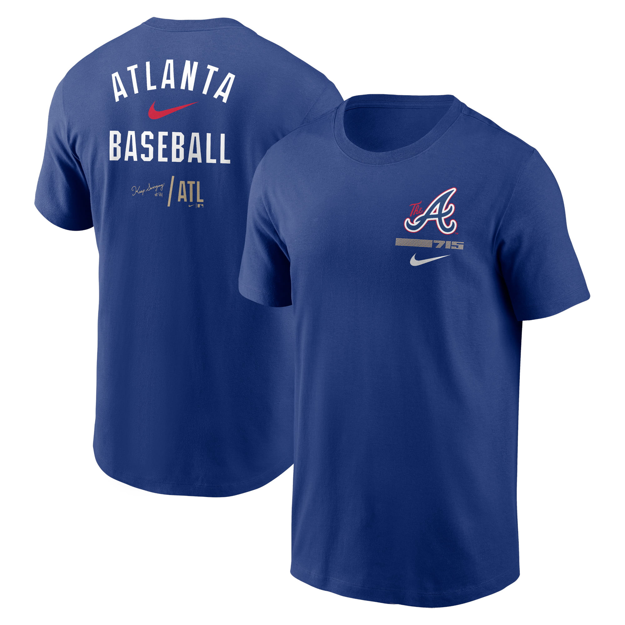 Men's Nike Royal Atlanta Braves 2023 City Connect T-Shirt