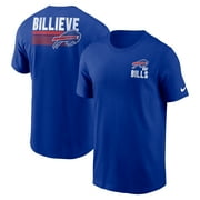 Men's Nike Royal Buffalo Bills Logo Essential T-Shirt