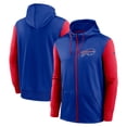 thumbnail image 1 of Men's Nike  Royal Buffalo Bills Performance Full-Zip Hoodie, 1 of 3