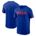 thumbnail image 1 of Men's Nike Royal Buffalo Bills Primetime Wordmark Essential T-Shirt, 1 of 3