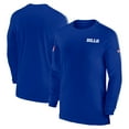 thumbnail image 1 of Men's Nike Royal Buffalo Bills Sideline Coach UV Performance Long Sleeve T-Shirt, 1 of 3