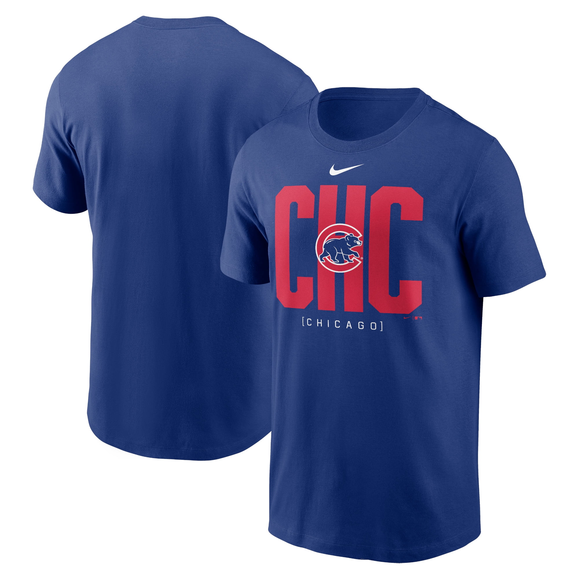 Men s Nike Royal Chicago Cubs Scoreboard T Shirt Walmart